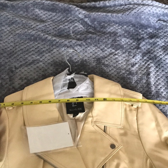 NWT pd $275 Rachel Zoe leather jacket - Picture 5 of 7